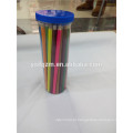 Alta qualidade 50pcs madeira promocional personalizado lápis de cor